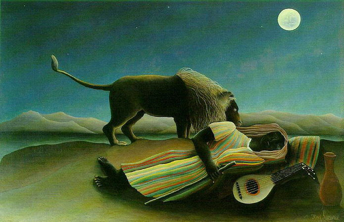 Henri Rousseau The Sleeping Gypsy